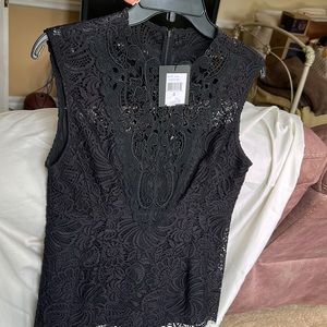 Nanette LePore crochet top